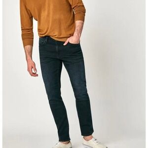 Mavi Jake‎ Slim Leg Dark Wash Jeans 33x34 Denim Streetwear Preppy Classic Modern